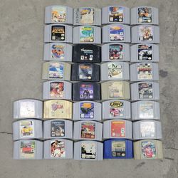 Nintendo 64 Cada Uno $50
