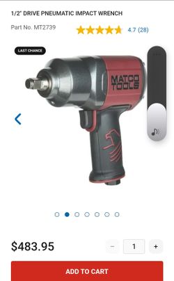 Matco 1/2 " Impact-gun