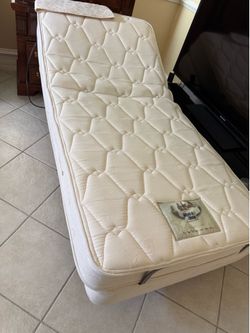 Craftmatic twin bed