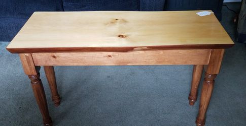 Live Edge Pine Console Tables