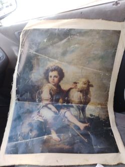 “The Good Shepherd” style artwork 4 sale $100 obo
