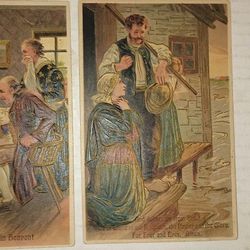 Antique Lot Of 2 German Postcards