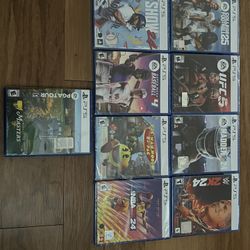 PS5 Game Lot (New sealed $15 each)