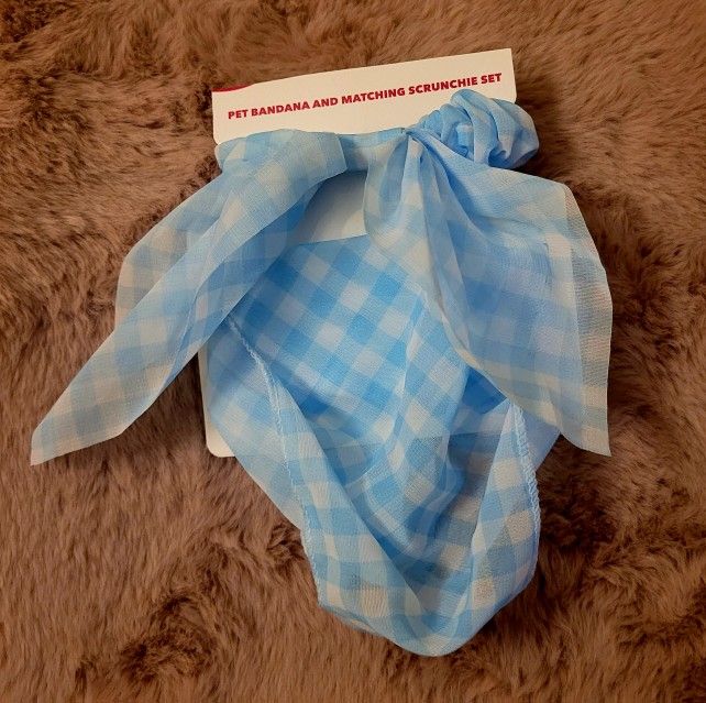 Pet Bandana and Scrunchie Set