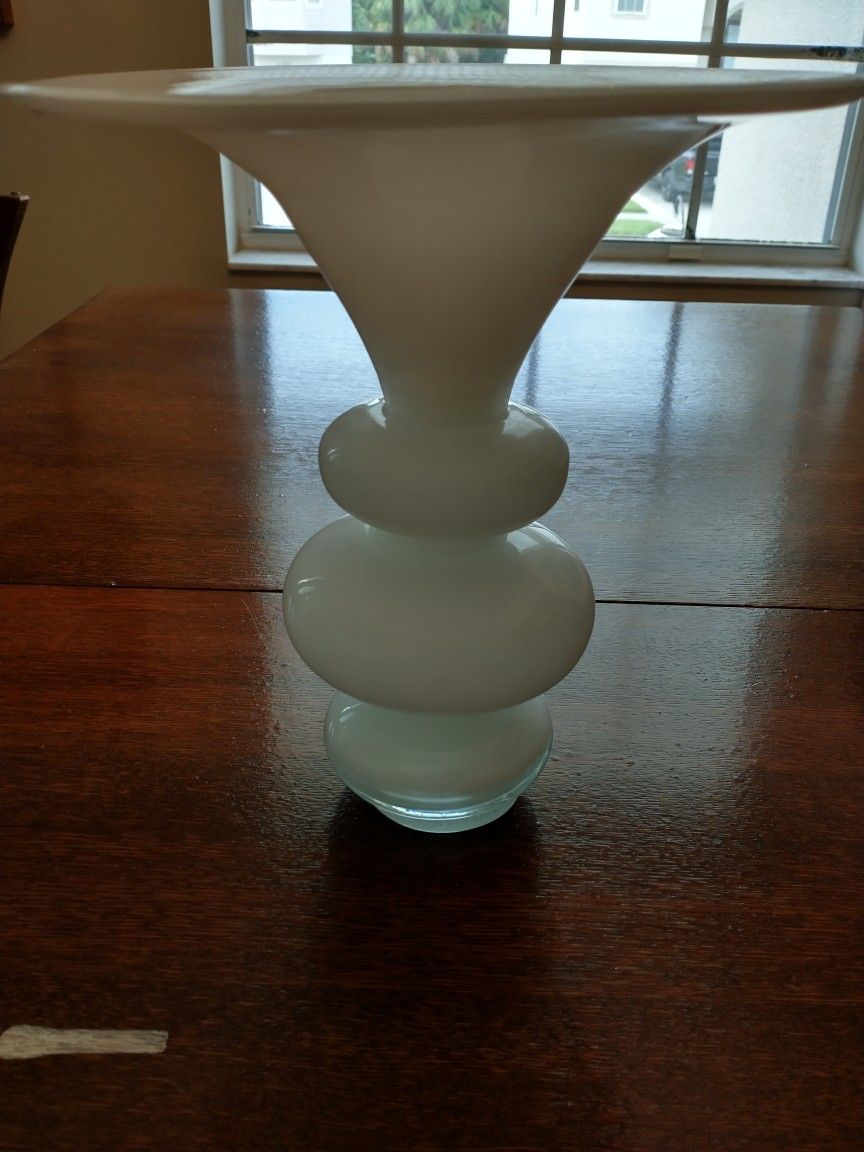 Glass Art Vase
