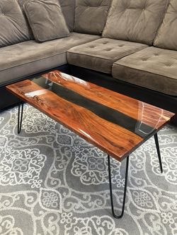 Epoxy River Coffee Table 