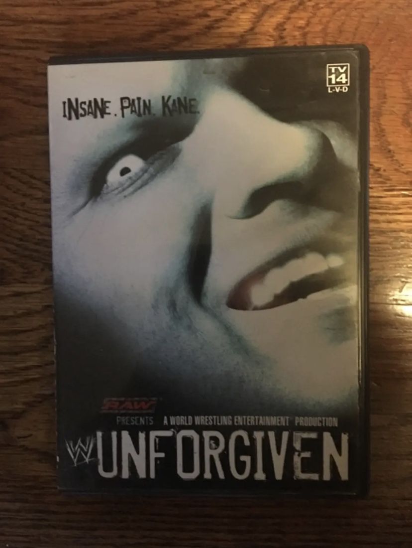 WW RAW Unforgiven - Insane Alain Kane Dvd