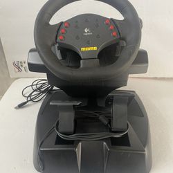 Logitech Momo Racing Wheel And Pedals