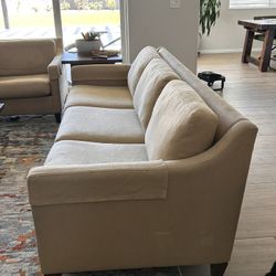 Ethan Allen Midcentury Sofa (2)