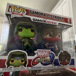 Pop Funko two-pack MARVEL vs Capcom! Gamora Vs Strider