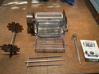 Roto-Q 360 Wind-Up Rotisserie Set with Accessories — Tested