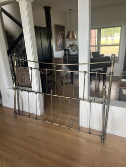 California King Brass Headboard And Bed Frame