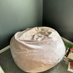 Pink Bean Bag 