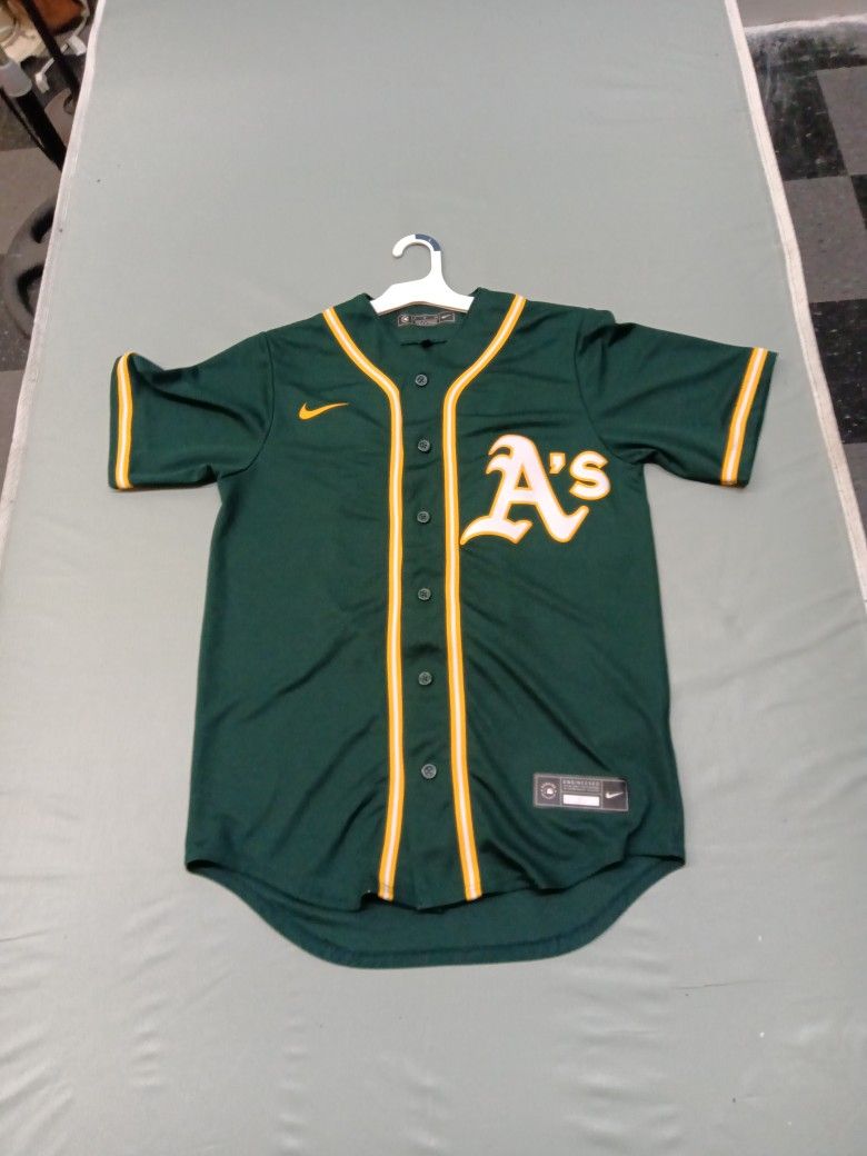 Brand New Oakland As Official Major League Baseball Jersey