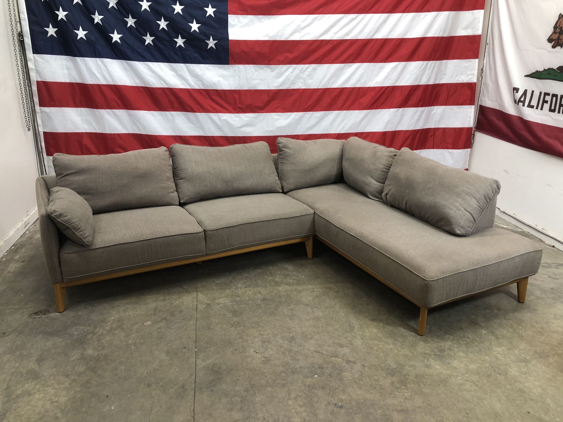 Free Delivery - Macys Joleen Sectional Couch