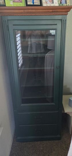 Ethan Allen Wall Cabinets-Solid Wood