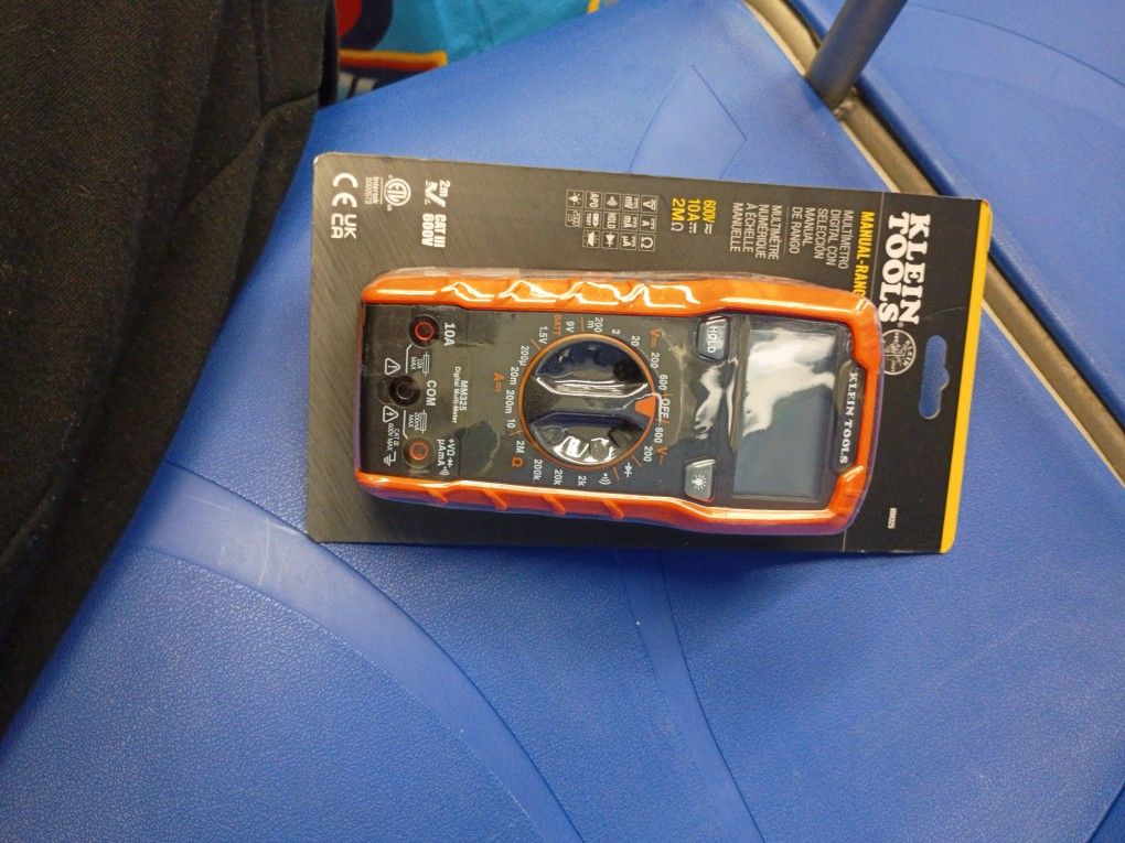 Klein tools manual ranging digital multimter