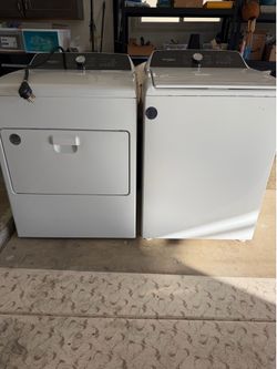Washer and dryer set  Kenmore