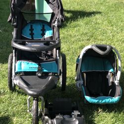 Baby Stroller And Car Seat