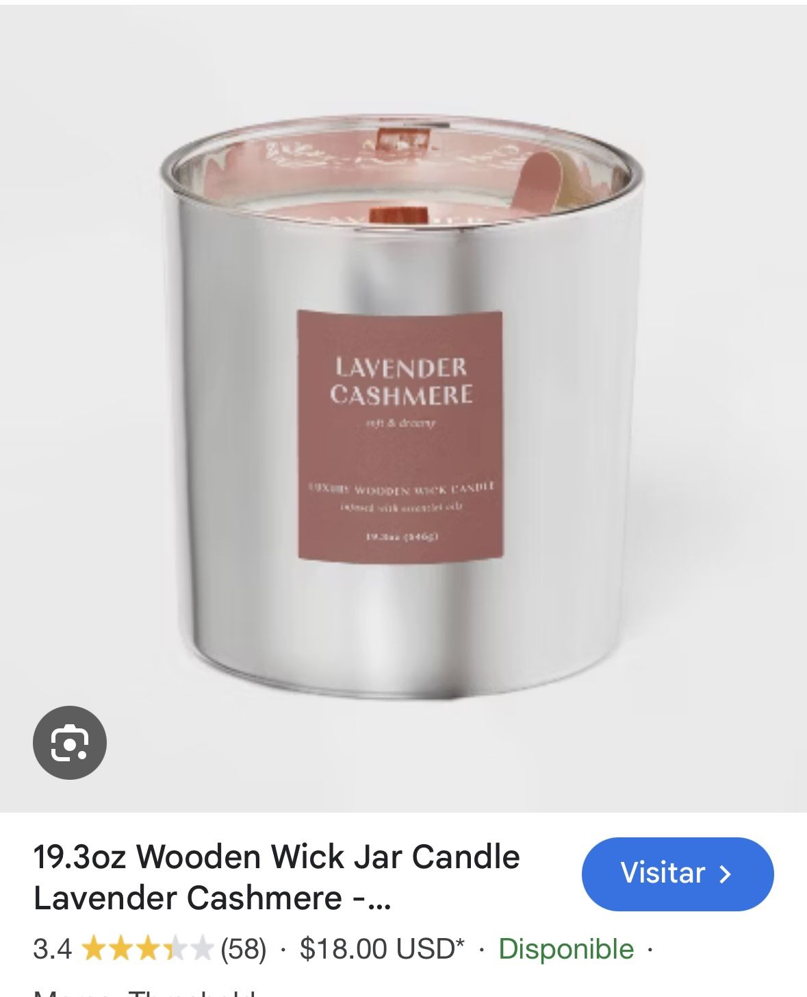 Lavander Cashmere Candle