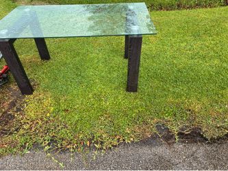 Glass table