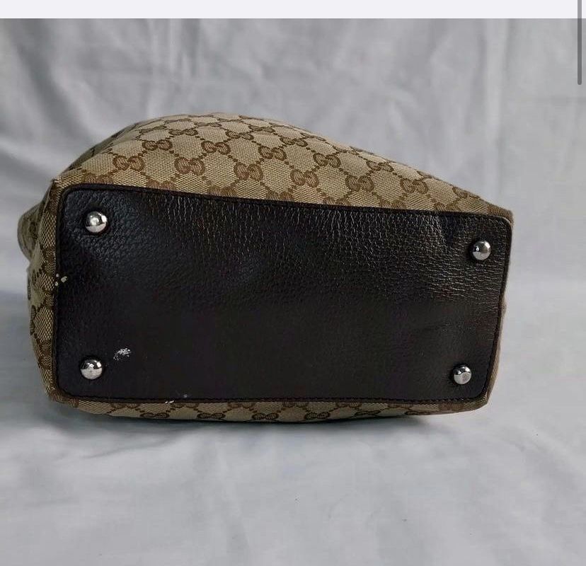 Preloved Authentic Gucci Canvas Eclipse Tote Bag