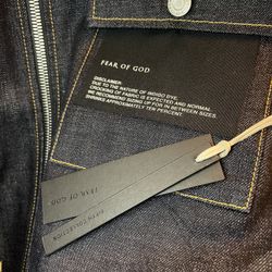 Fear Of God Denim Sz M FOG Essentials Nike