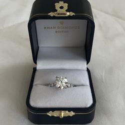 4.5-carat “Hearts and Arrows” Lab Grown Diamond Ring