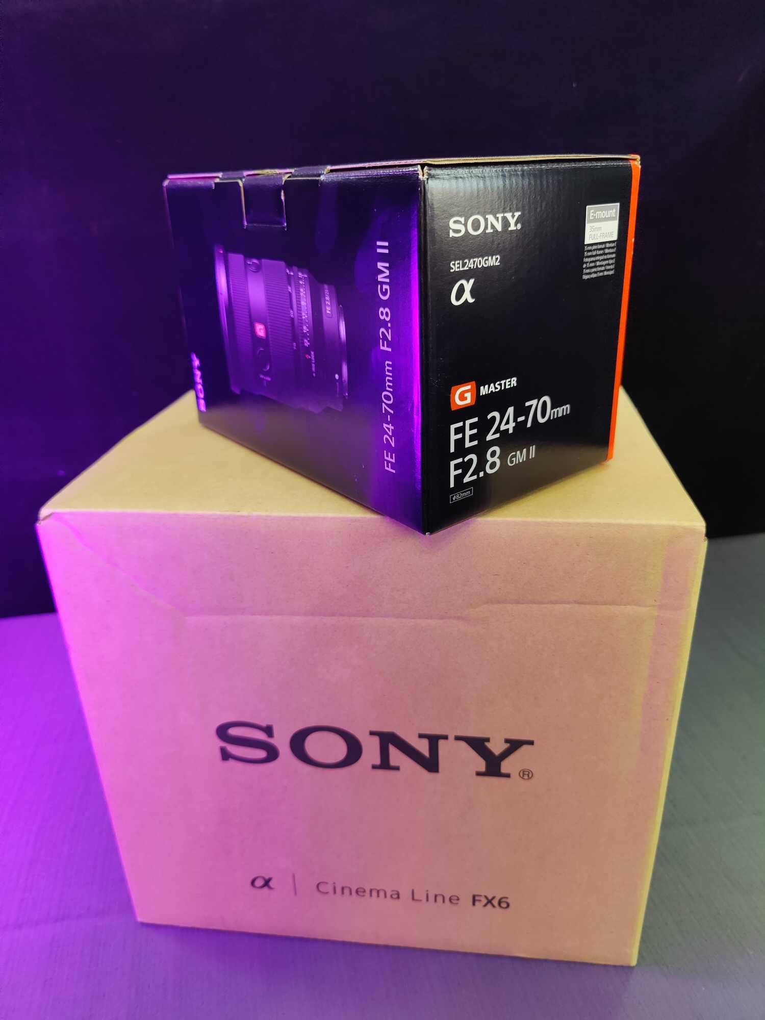 Sony FX6 With Sony 24-70mm F2.8 II GM Lens