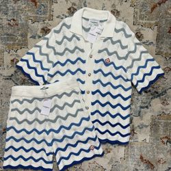 Casablanca 2 piece set Men’s size L/XL