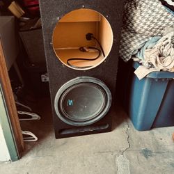 12 inch speaker in box frame