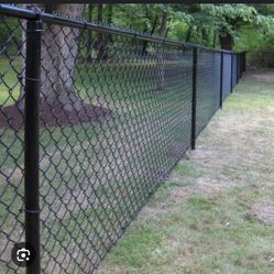 Installed Chain link