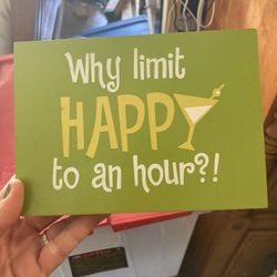 Happy Hour Sign 