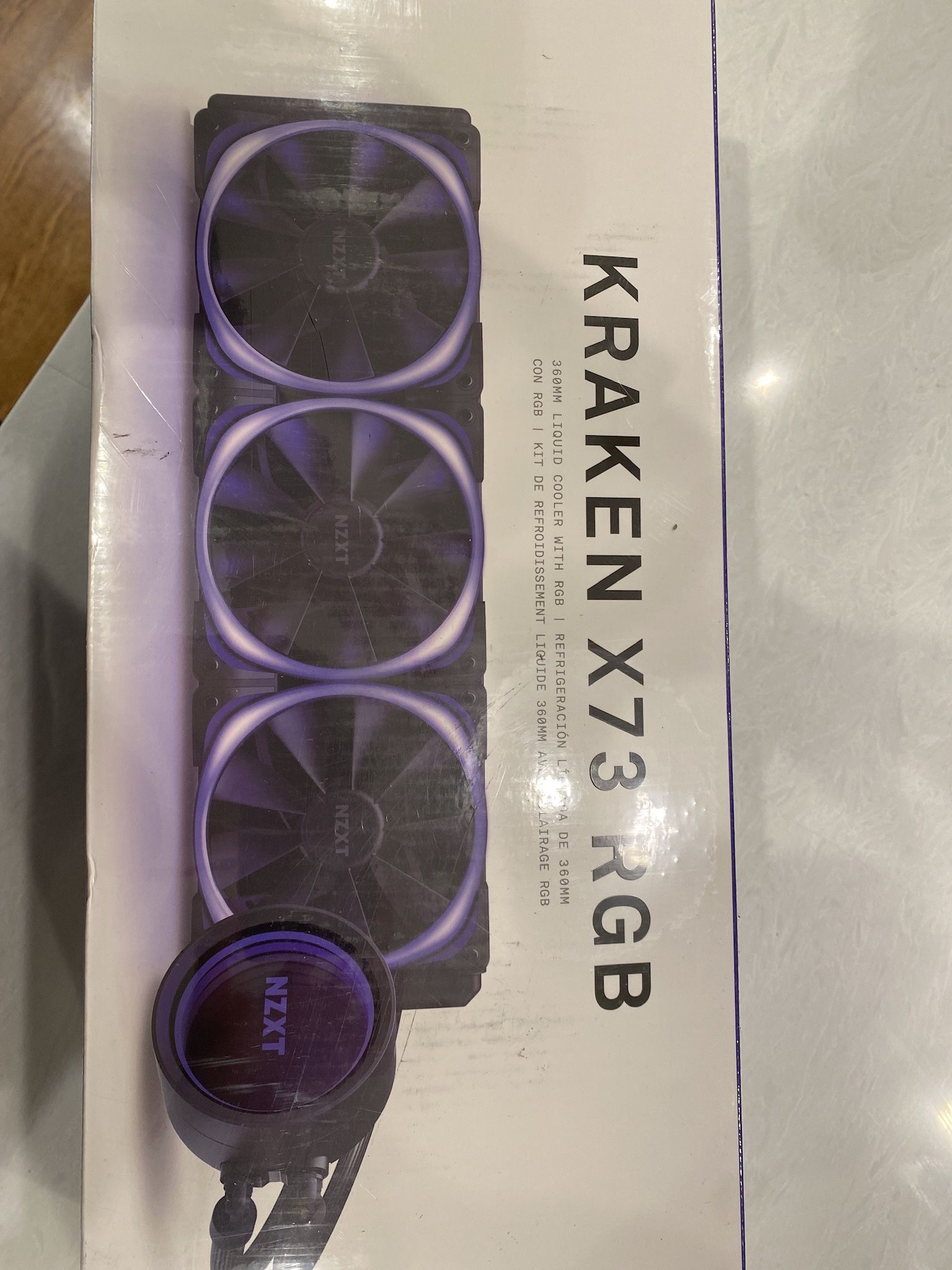 Brand New Kraken X73 Water cooler 