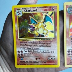 Shadowless And Shadowed Charizard