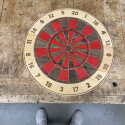 Hand Made Dart Board 