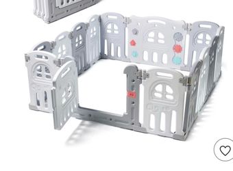 Baby Playpen Large Activity Safety Play Center - 14 Panels Baby Play Fence with Adjustable Shape and Foldable Option - Play22Usa