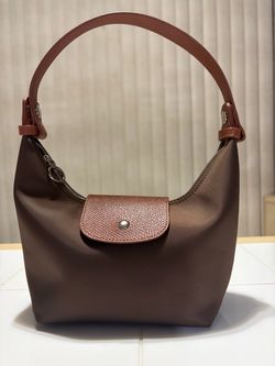 Brown waterproof small Nylon Bag