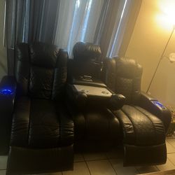 Leather Couches 