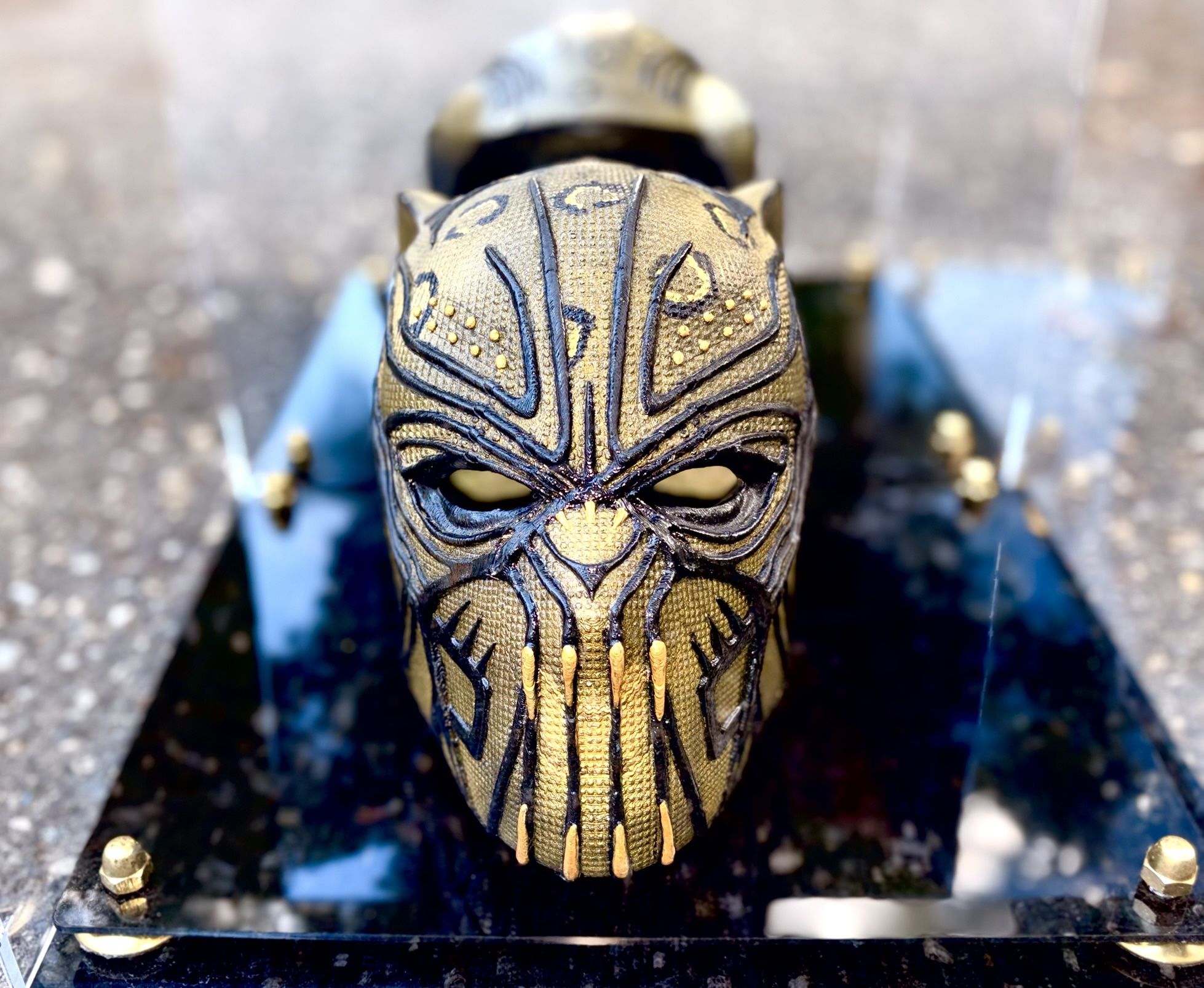 Erik KillMonger Marvel 3D Printed Mask