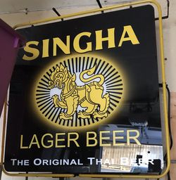 Singha Bar Signs