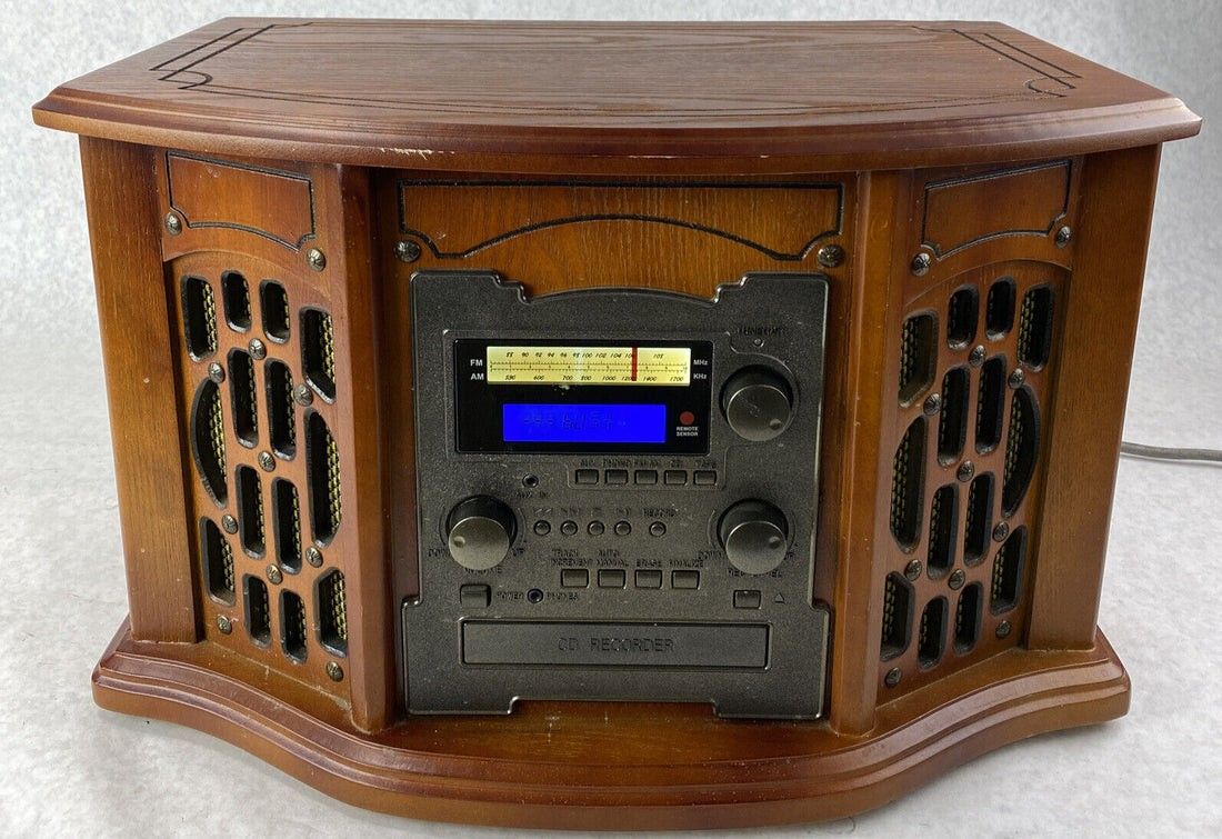 Innovative Technology ITRR-501 Record Player CD Recorder Cassette AM/FM