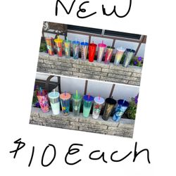 Starbucks cups