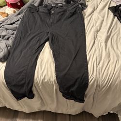 Y2K Black Baggy Jeans Waist Stretchy