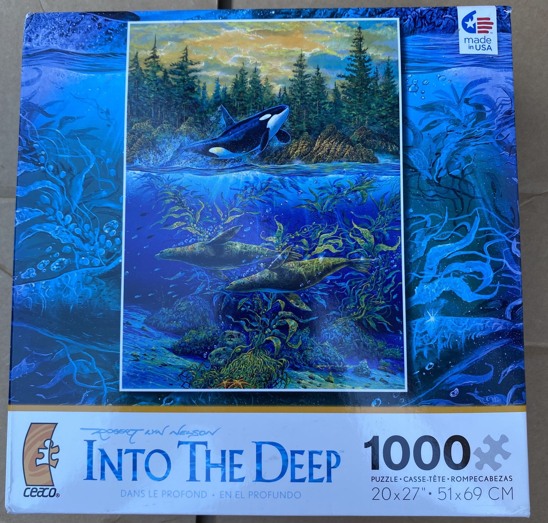 New Chaco 1,000 Piece Jigsaw Puzzle Into The Deep Northern Summer 2011