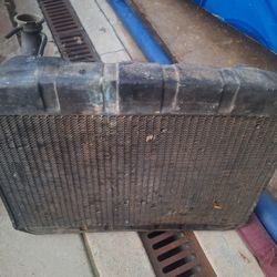 Corvette. Radiator