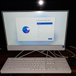 Hp ALL IN ONE 22 dd0224 PC (USED LIKE NEW)
