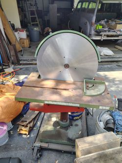 20" disc sander.