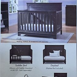 Monterey 4-in 1 Convertible Baby Crib