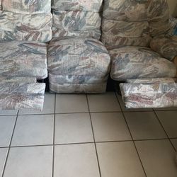 Couch With Working Recliners